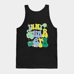 In My Testing Era Teachers Student Rock The Test Testing Day Tank Top